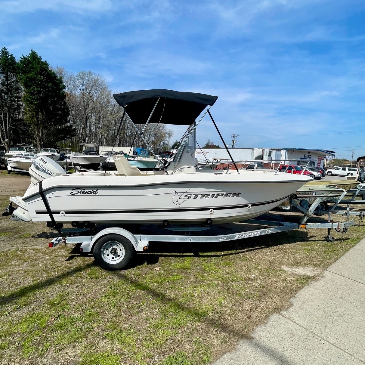 2002 Sea Swirl striper 18’6″ Center Console *Turn Key* thumbnail
