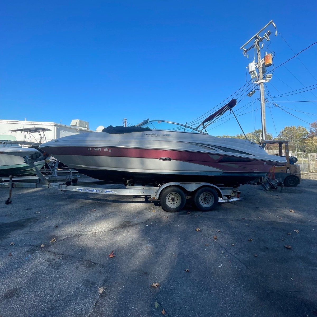 2002 Sea Ray 220 Sundeck Bowrider (Hull only) thumbnail