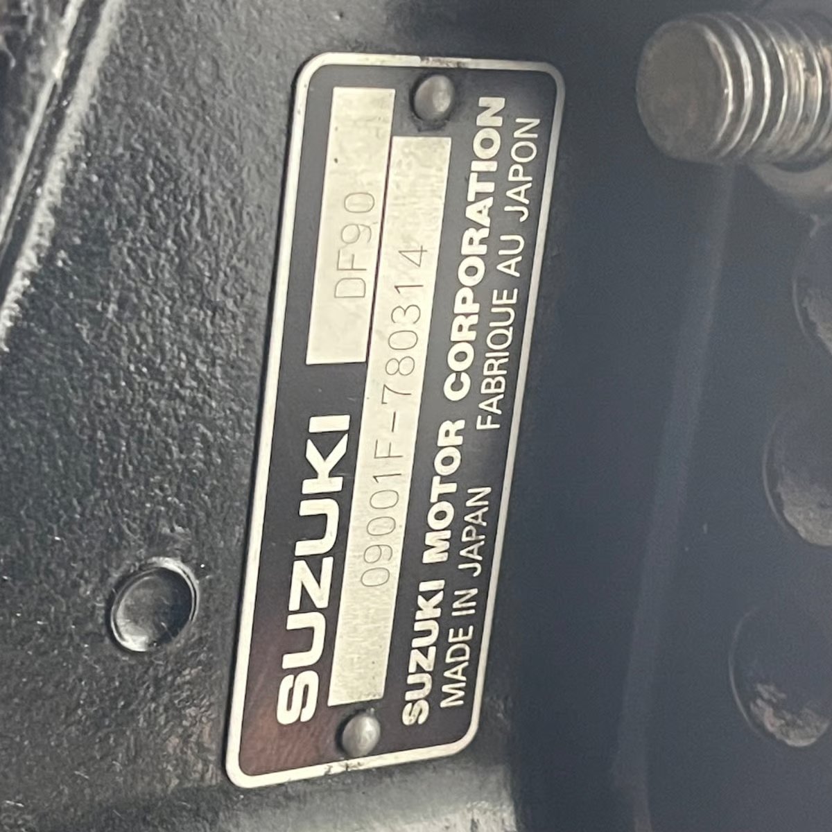 07 Suzuki 90hp 4-Stroke Outboard Motor thumbnail