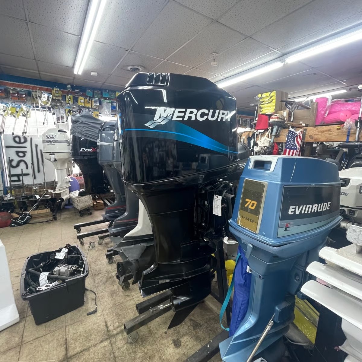 used outboard mercury motors for sale 1997 Mercury 225HP EFI 25″ Outboard Motor thumbnail