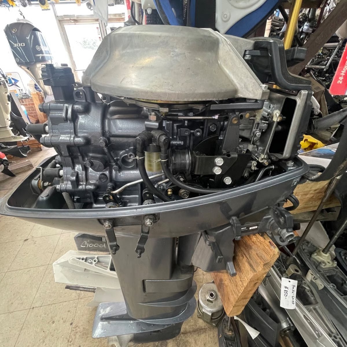 used outboard motors for sale 1997 Yamaha 25 HP 2-Stroke boat motor thumbnail