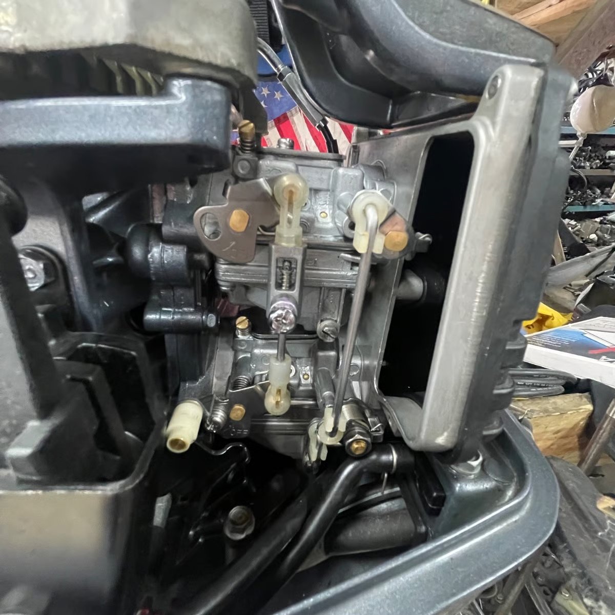used outboard motors for sale 1997 Yamaha 25 HP 2-Stroke boat motor thumbnail