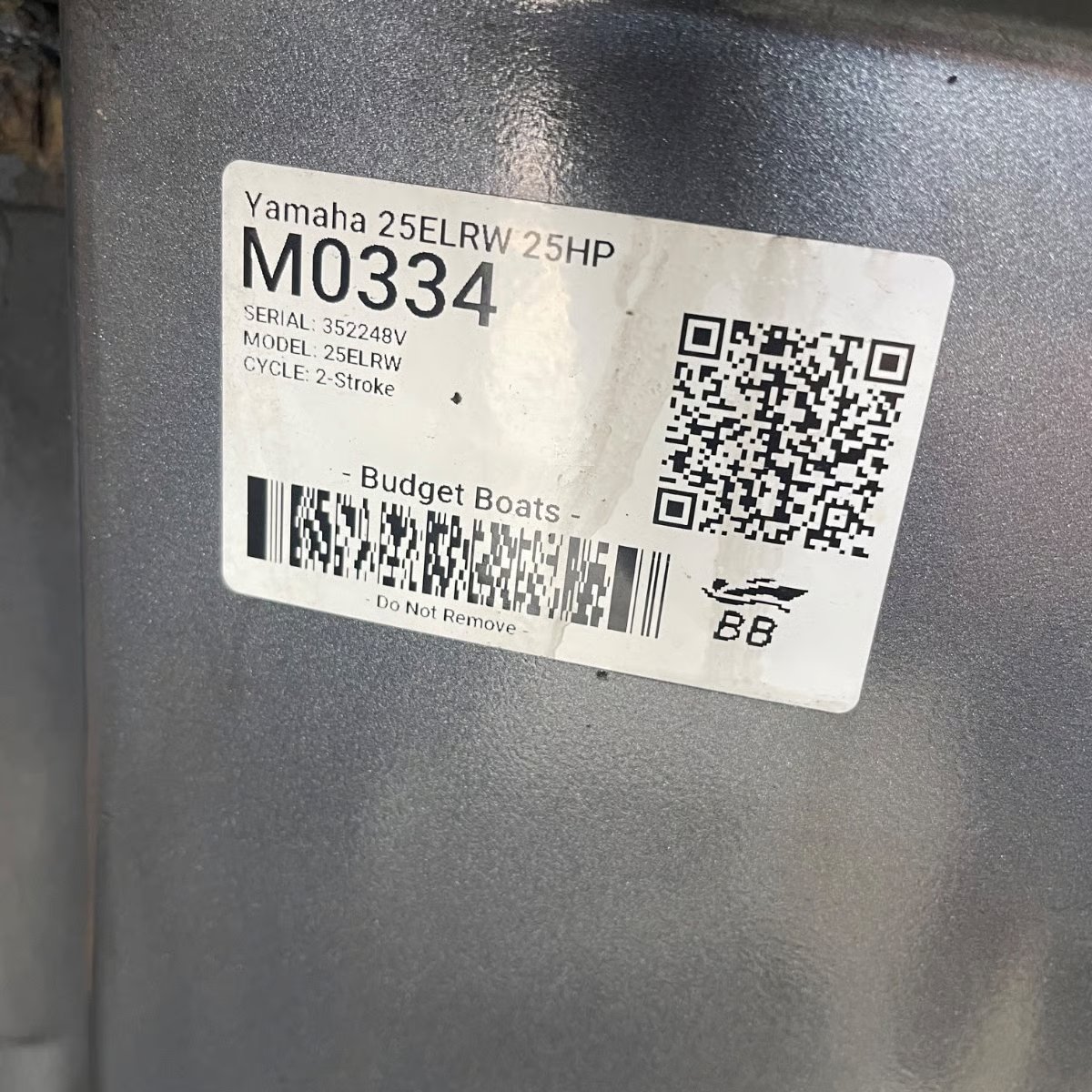 used outboard motors for sale 1997 Yamaha 25 HP 2-Stroke boat motor thumbnail