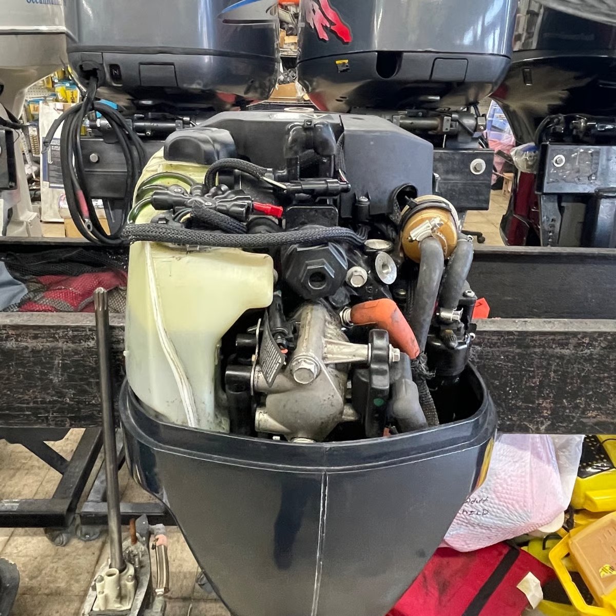 used boat engines for sale 2006 Evinrude ETEC 40 HP 2-Stroke boat motor thumbnail