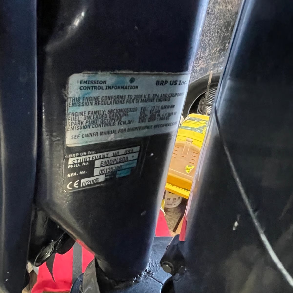 used boat engines for sale 2006 Evinrude ETEC 40 HP 2-Stroke boat motor thumbnail