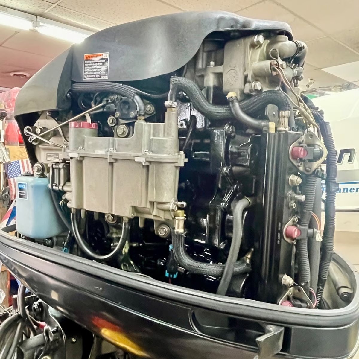 buy used outboard motor online 2006 Mercury 225hp Optimax 20″ Motor thumbnail
