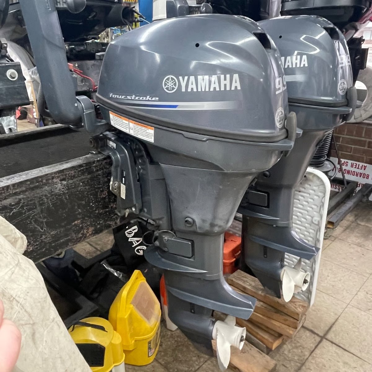 2013 Yamaha 9.9hp 4-Stroke 15″ Outboard Motor thumbnail