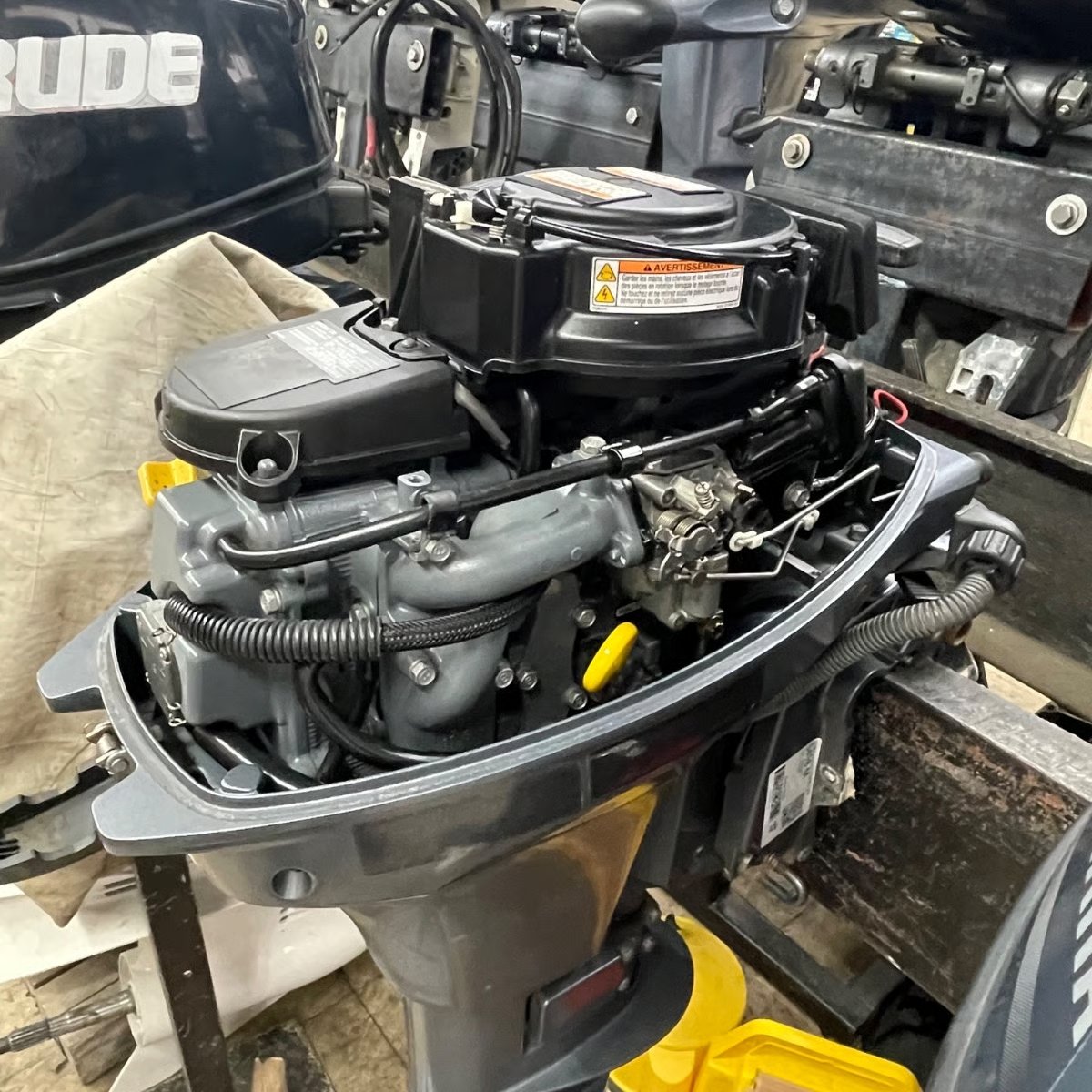 2013 Yamaha 9.9hp 4-Stroke 15″ Outboard Motor thumbnail