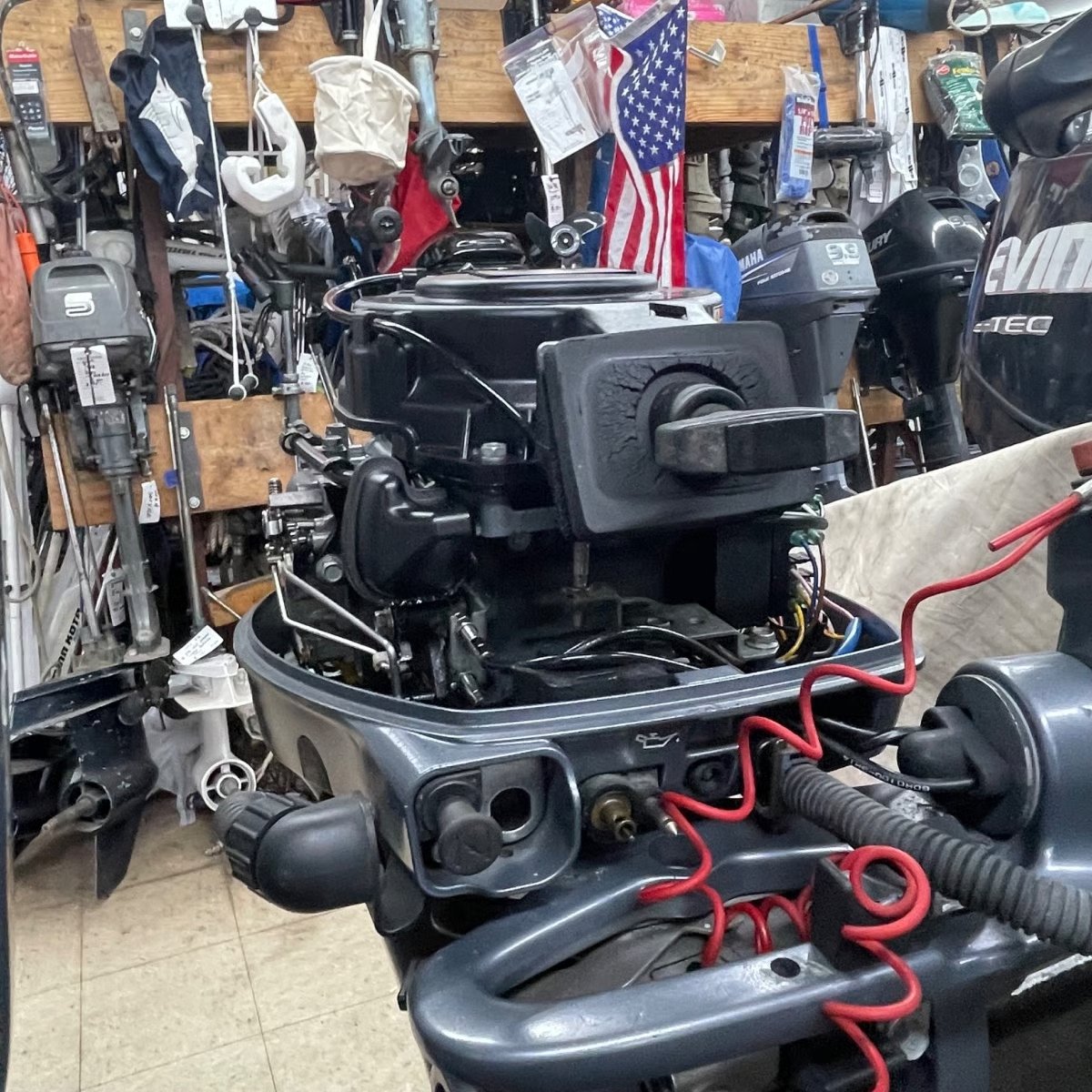 2013 Yamaha 9.9hp 4-Stroke 15″ Outboard Motor thumbnail