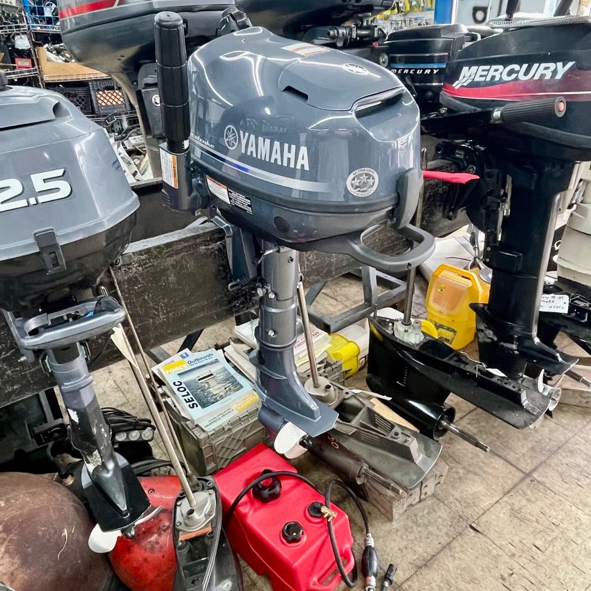 used boat engines 2026 Yamaha 6 HP 4-Stroke boat motor